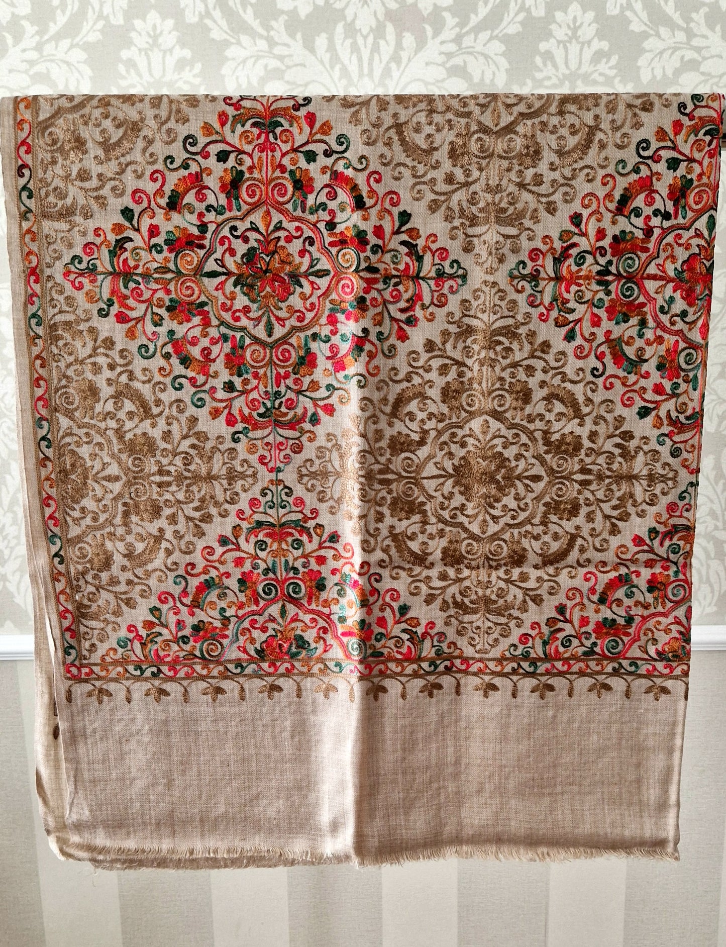 Kaschmir Schal mit Paisley-Muster