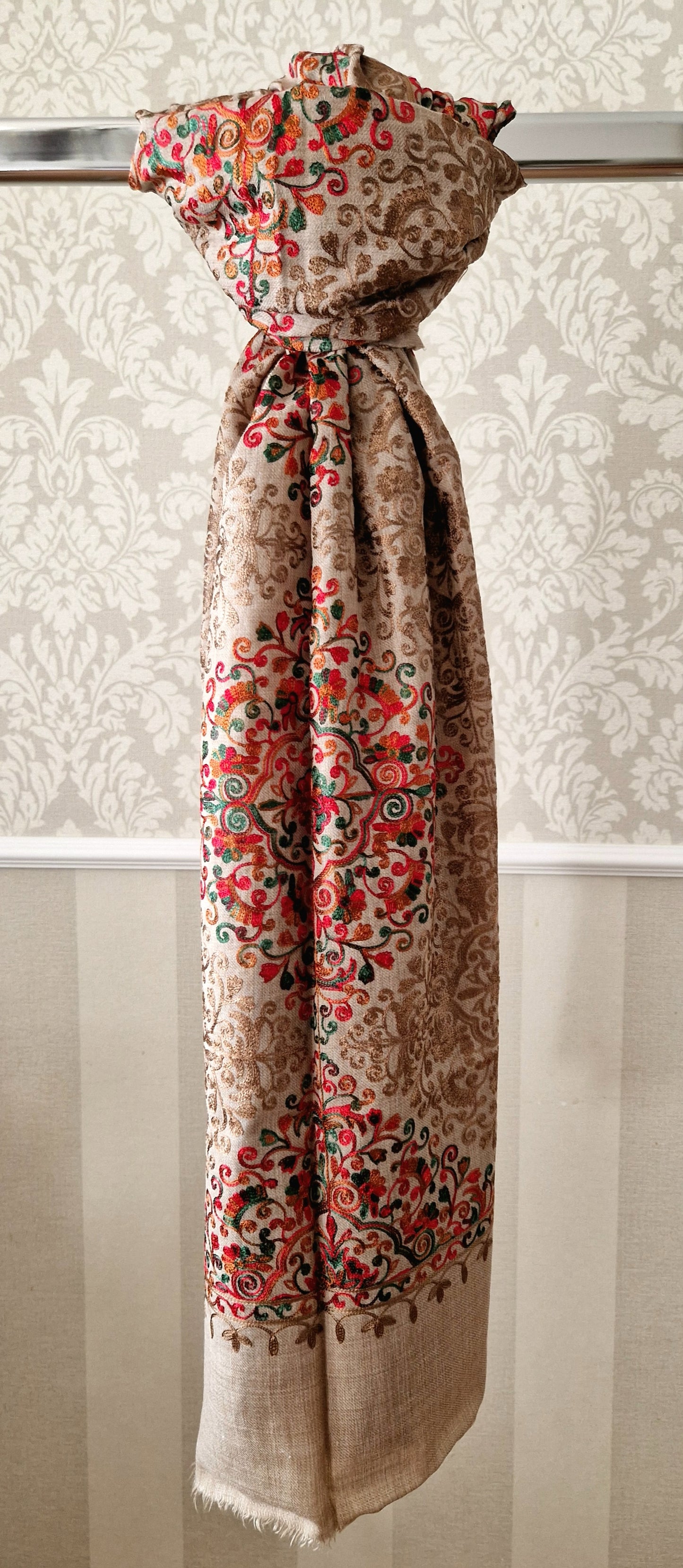 Kaschmir Schal mit Paisley-Muster