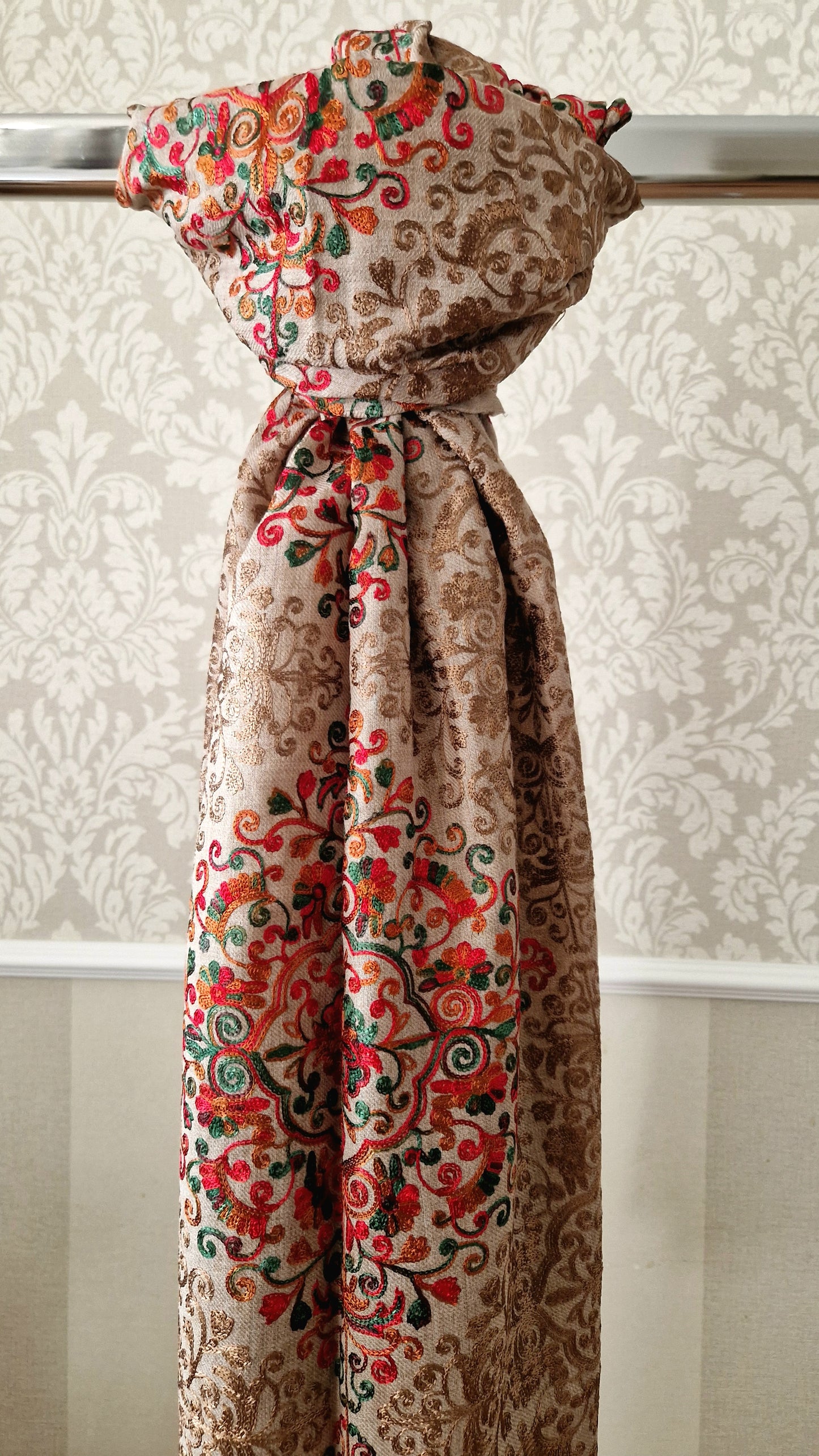 Kaschmir Schal mit Paisley-Muster