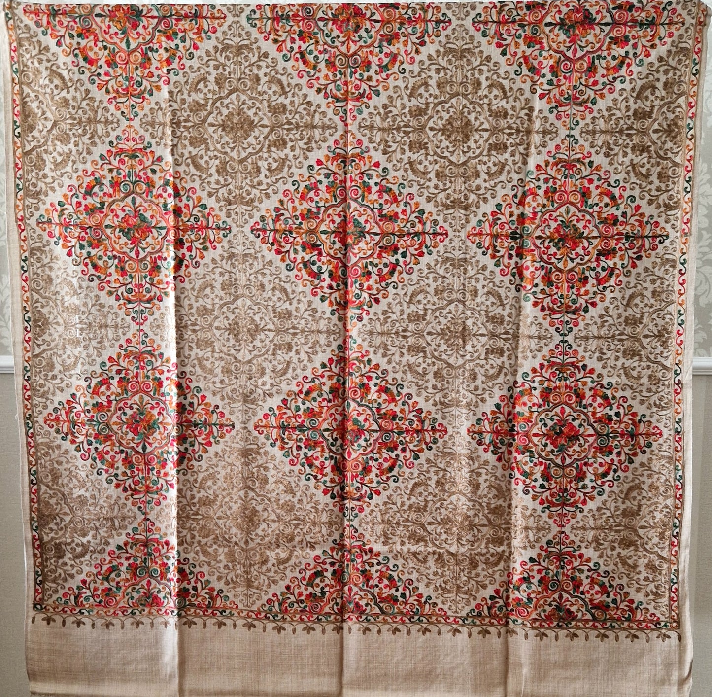Kaschmir Schal mit Paisley-Muster